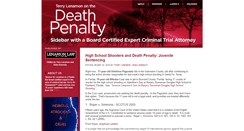Desktop Screenshot of deathpenaltyblog.com